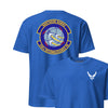 348th Reconnaissance Squadron Front & Back T-Shirt - Royal