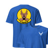 7th Fighter Training Squadron Front & Back T-Shirt - Royal