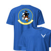 152nd Fighter Squadron Front & Back T-Shirt - Royal