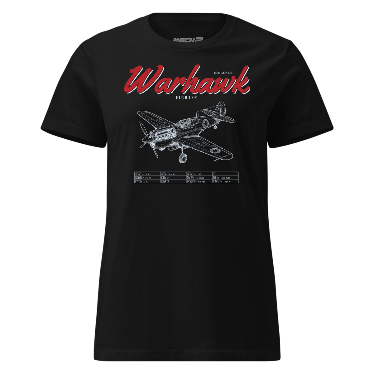 P-40e Warhawk — Black