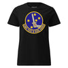Air Mobility Command Test And Evaluation Squadron Womens T-Shirt - Black