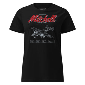 B-25j Mitchell Blueprint — Black