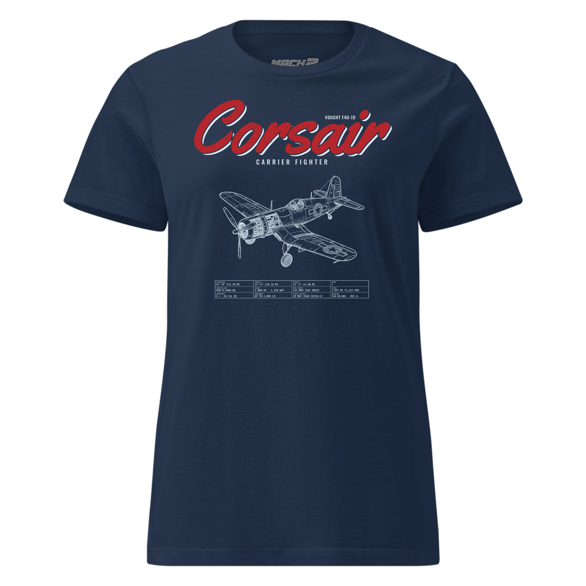 F4u-1d Corsair Blueprint — Navy
