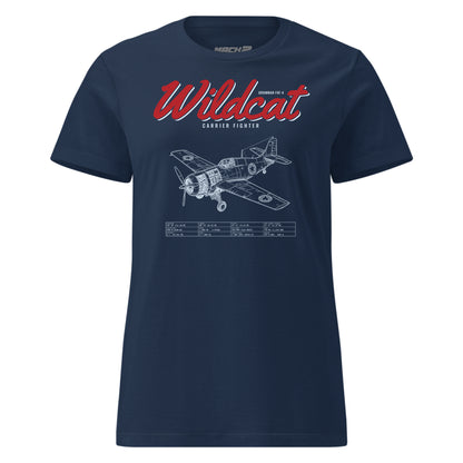 F4f-4 Wildcat Blueprint — Navy