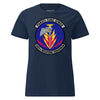 340th Weapons Squadron Womens T-Shirt - Navy