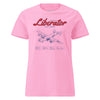 B24j - Liberator Blueprint Womens T-Shirt - Pink