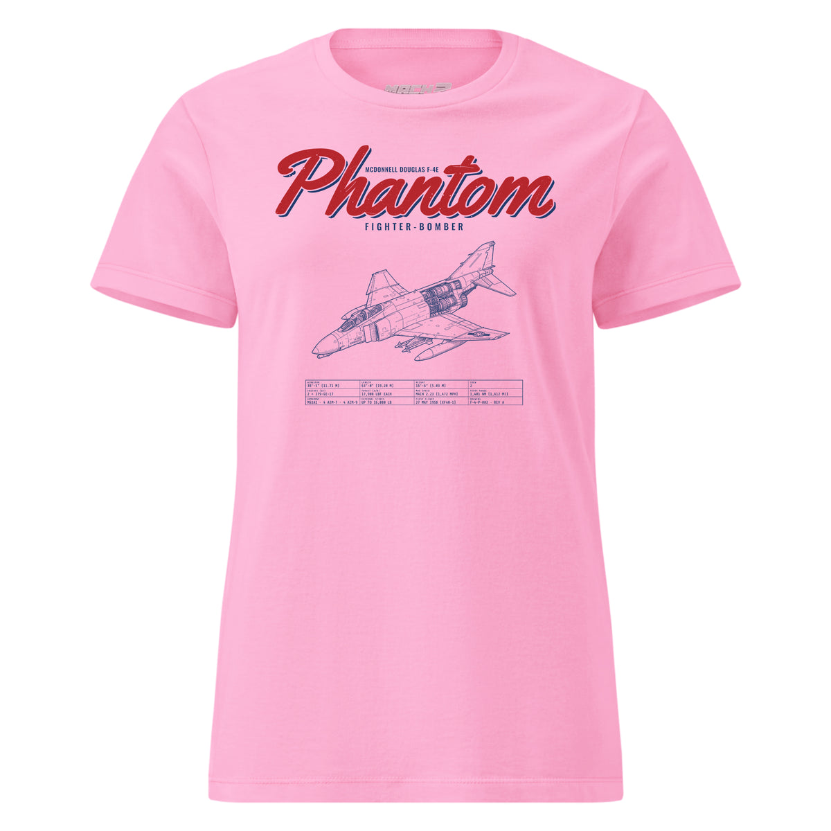 F4-e Phantom Blueprint — Pink