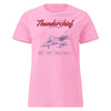 F-105d Thunderchief Blueprint Womens T-Shirt - Pink