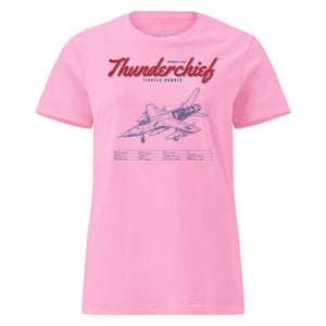 F-105d Thunderchief Blueprint — Pink