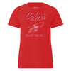 Ah-1f Cobra Blueprint Womens T-Shirt - Red