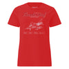 F-105d Thunderchief Blueprint Womens T-Shirt - Red
