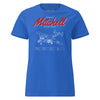 B-25j Mitchell Blueprint Womens T-Shirt - Royal