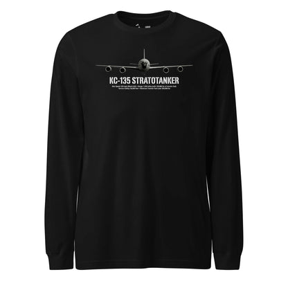 KC-135 Stratotanker Airframe Specs Long Sleeve T-Shirt