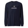 HH-60G Pave Hawk Airframe Specs Long Sleeve T-Shirt - Navy