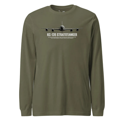 KC-135 Stratotanker Airframe Specs Long Sleeve T-Shirt