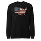 We the People Wooden Flag Long Sleeve T-Shirt