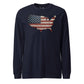 We the People Wooden Flag Long Sleeve T-Shirt
