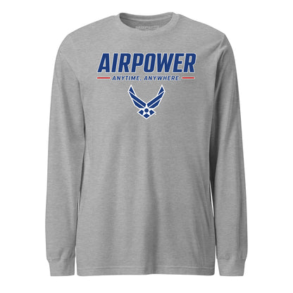 Airpower Anytime Anywhere Long Sleeve T-Shirt