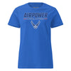 Airpower Anytime Anywhere Womens T-Shirt - Royal