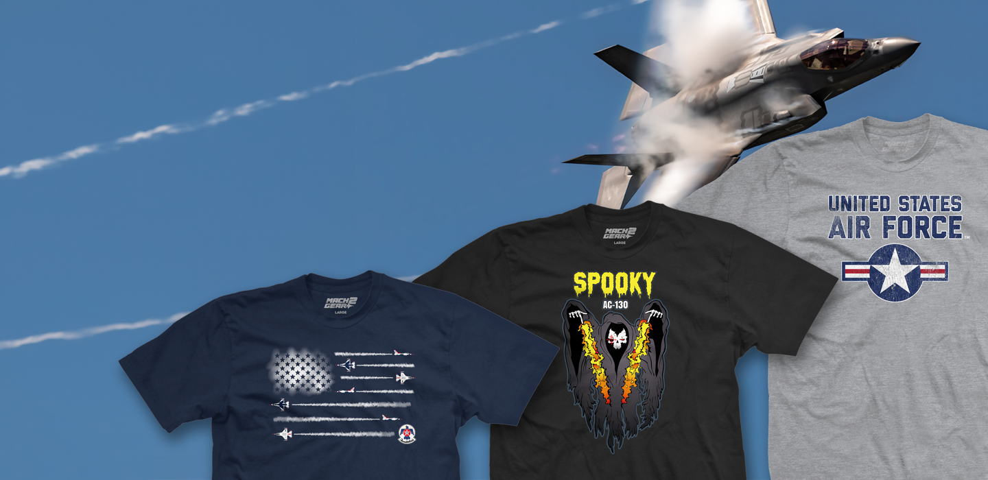 Mach 2 Gear Officially Licensed Air Force Gear