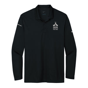 Air Force Civilian Service Nike Mens Dri-FIT Long Sleeve Micro Pique 2.0 Polo