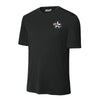 US Army Air Corps Flying Tigers Patch Performance T-Shirt - Black