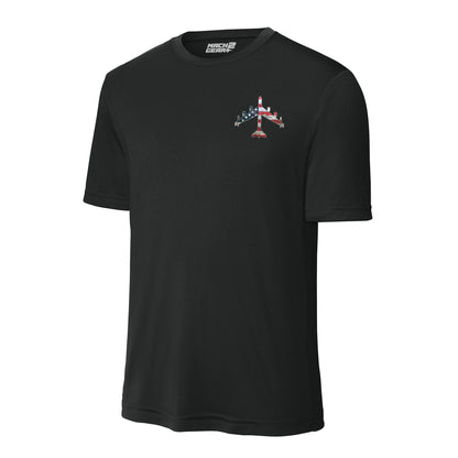 B-52 "Buff" Rivet Flag Performance T-Shirt