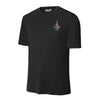 F-16 "Viper" Rivet Flag Performance T-Shirt - Black