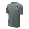 US Army Air Corps Flying Tigers Patch Performance T-Shirt - Charcoal