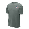 Riveted Roundel Performance T-Shirt - Charcoal
