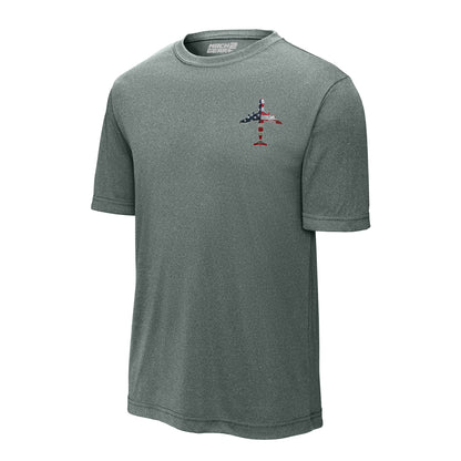 C-5 "Galaxy" Rivet Flag Performance T-Shirt