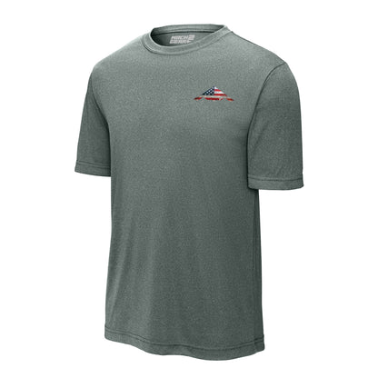 C-130 "Herc" Rivet Flag Performance T-Shirt