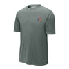F-15 "Eagle" Rivet Flag Performance T-Shirt - Charcoal