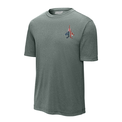 F-15 "Eagle" Rivet Flag Performance T-Shirt