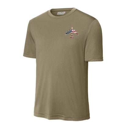 B-52 "Buff" Rivet Flag Performance T-Shirt