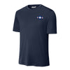 Riveted Roundel Performance T-Shirt - Navy