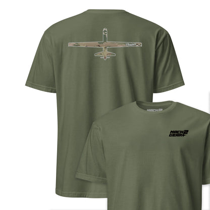 MQ-9 "Reaper" OCP Camo Silhouette Front & Back T-Shirt
