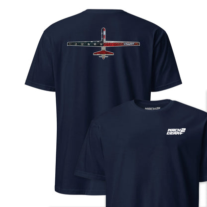 MQ-9 "Reaper" Rivet Flag Front & Back T-Shirt