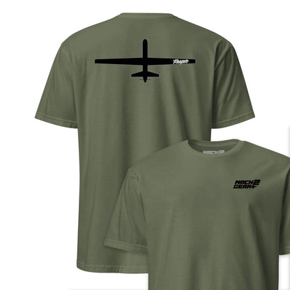 MQ-9 "Reaper" Stealth Silhouette Front & Back T-Shirt