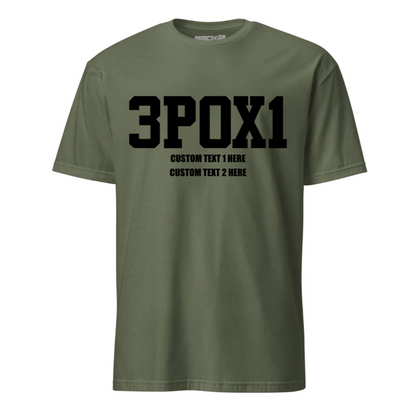 Custom AFSC Design T-shirt Black Ink- Mach 2 Gear