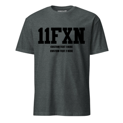 Custom AFSC Design T-shirt Black Ink- Mach 2 Gear