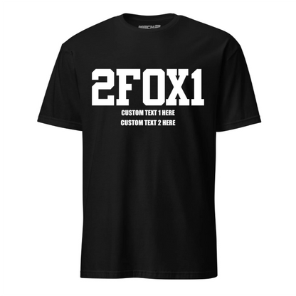 Custom AFSC Design T-shirt White Ink- Mach 2 Gear