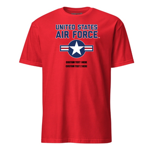 Custom Air Force Roundel Design T-shirt - Mach 2 Gear