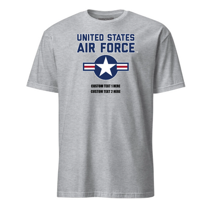 Custom Air Force Roundel Design T-shirt - Mach 2 Gear