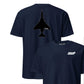 F-4 "Phantom" Stealth Silhouette Front & Back T-Shirt