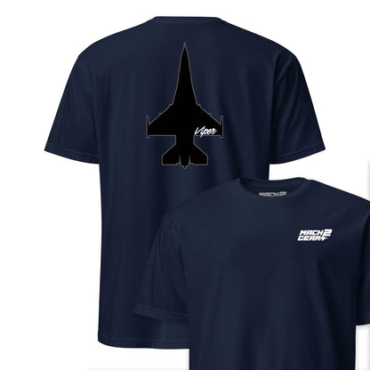 F-16 "Viper" Stealth Silhouette Front & Back T-Shirt