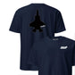F-35 "Panther" Stealth Silhouette Front & Back T-Shirt