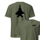 F-22 "Raptor" Stealth Silhouette Front & Back T-Shirt