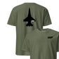 F-16 "Viper" Stealth Silhouette Front & Back T-Shirt