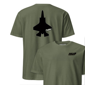 F-35 "Panther" Stealth Silhouette Front & Back T-Shirt